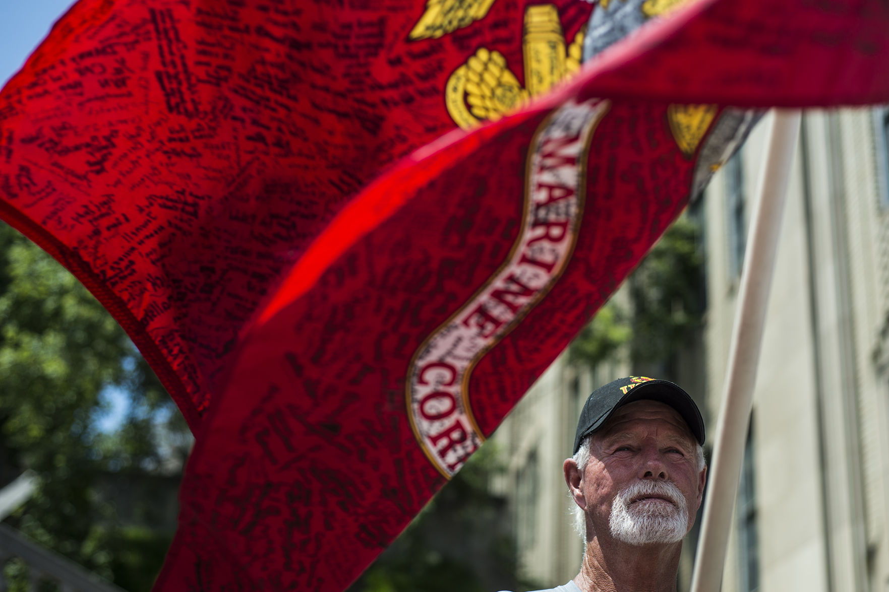 2016-07-15 Monument Terrace Troops Rally